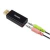 SCHEDA AUDIO VULTECH VU-HSUSB ADATTATORE USB PER CUFFIE HS-01